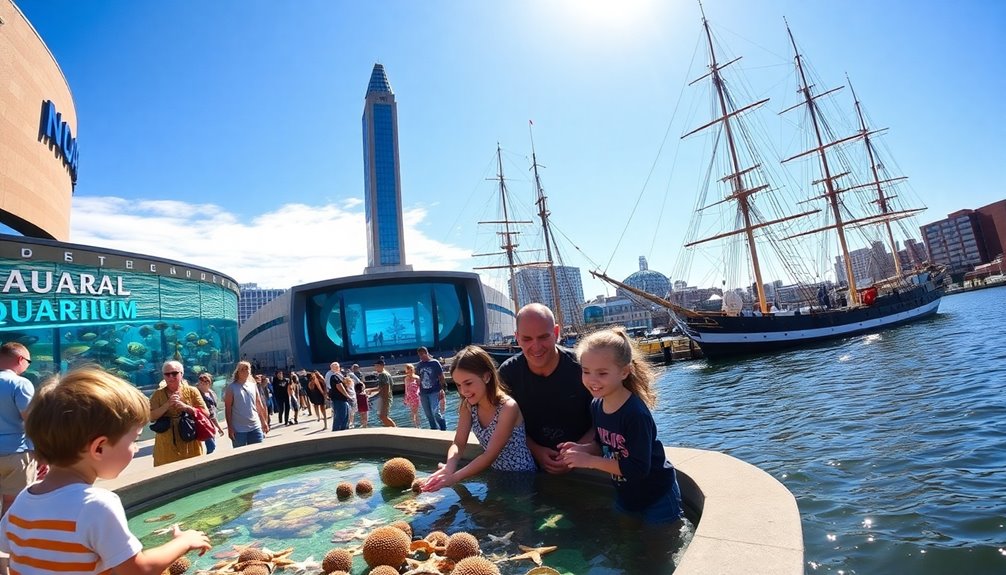 aquarium s engaging interactive displays