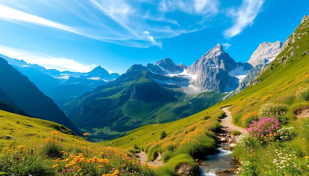 breathtaking landscapes on trails