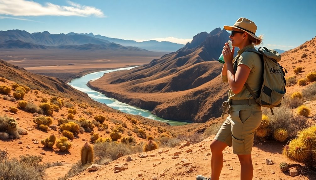 desert hiking safety precautions