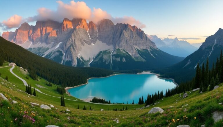 dolomite hiking and lakes