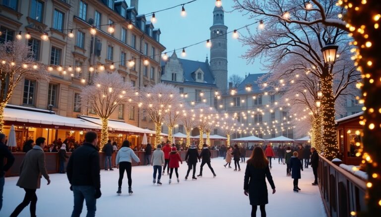 enchanting european ice skating