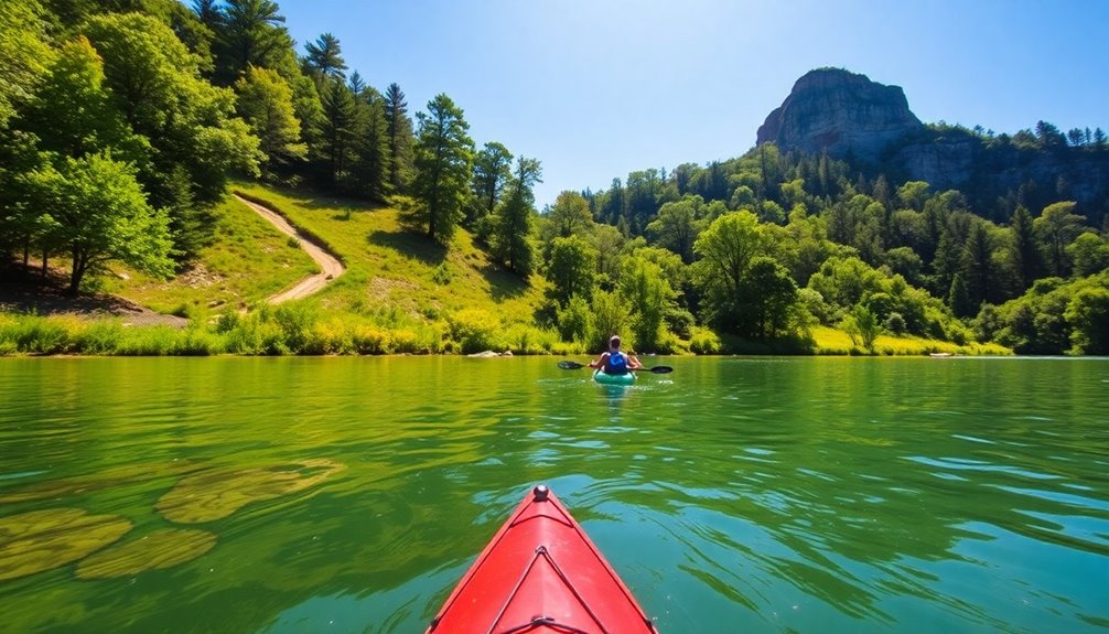 scenic river hiking trails
